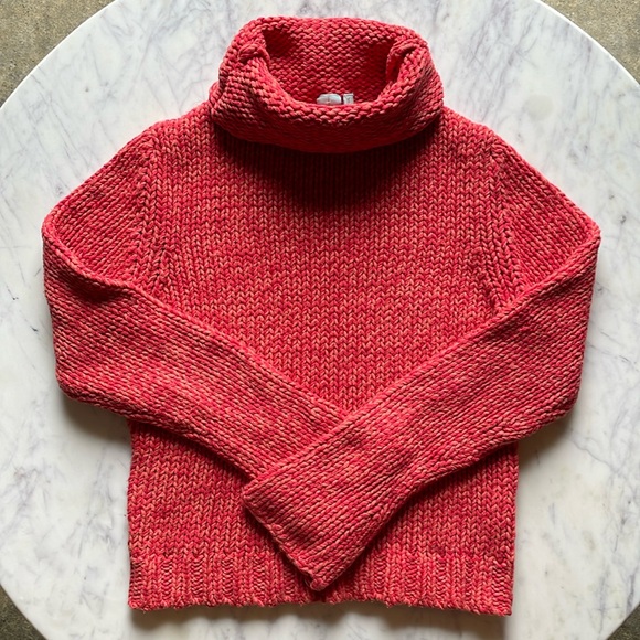 Super Cute Shu Shu Women’s Orange Sweater Size Small - Picture 1 of 6